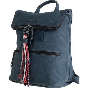 Desigual Bag Pack 21 Wakp21/5000 Aquiles Nerano Blue NWT